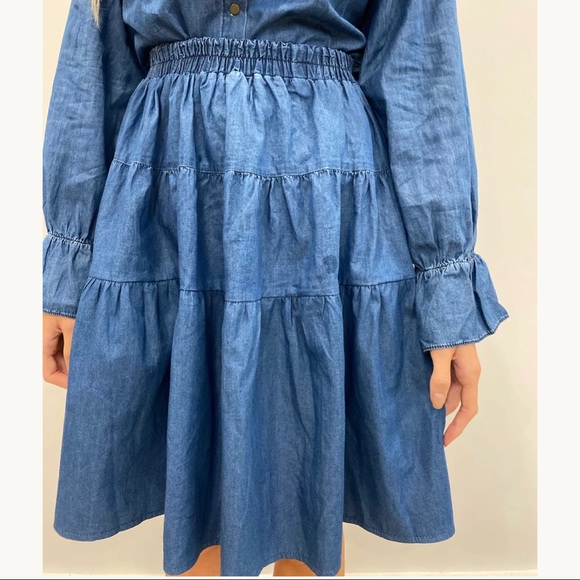 Denim flirt skirt - Picture 4 of 5